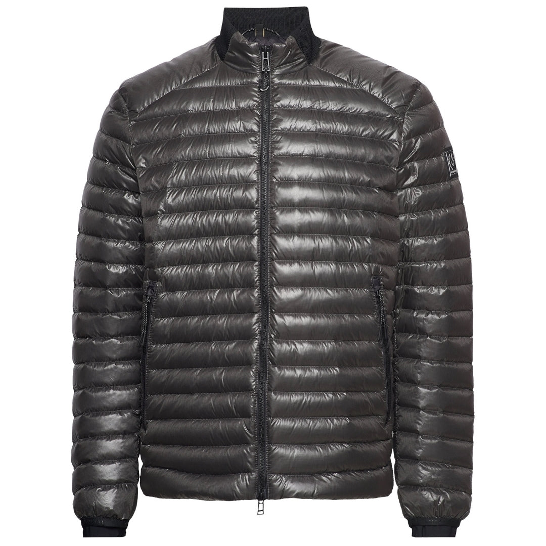 Belstaff Airframe Black Shiny Down Filled Jacket