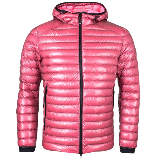 Belstaff Airspeed Pink Shiny Down Filled Jacket