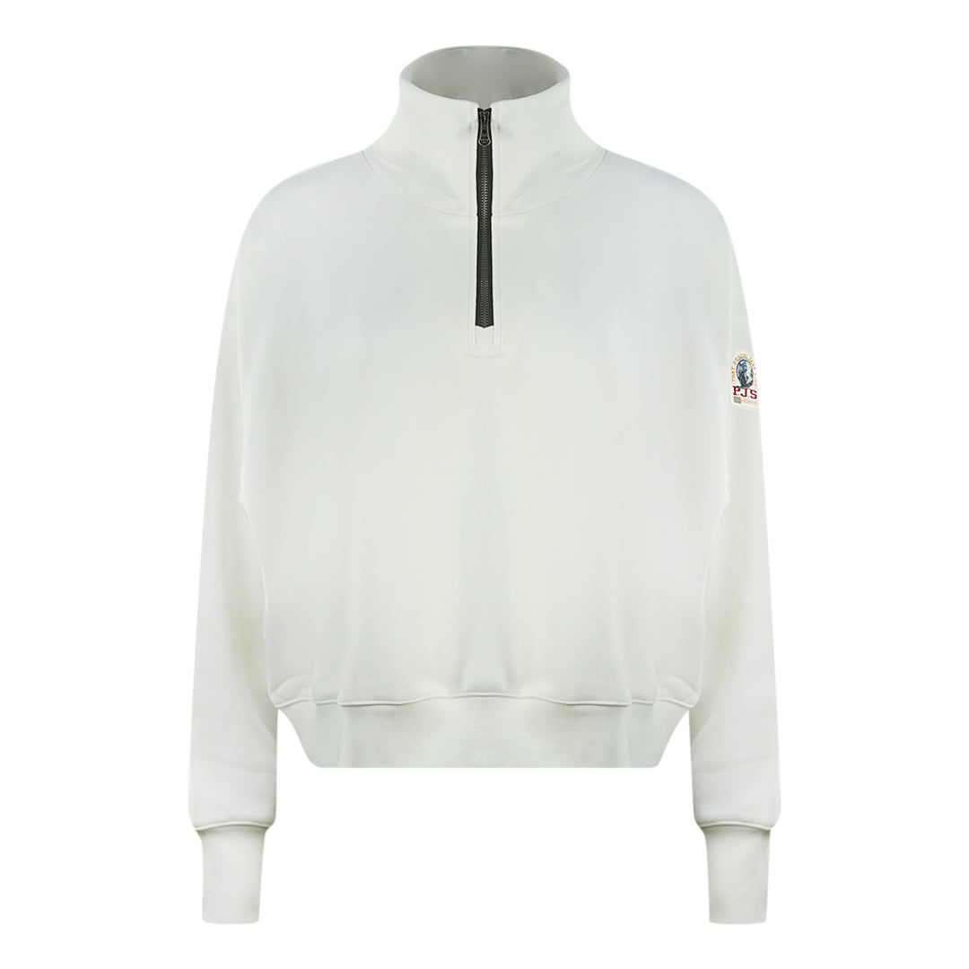 Parajumpers Alida Half-Zip Off White Jumper