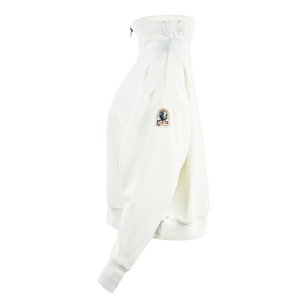 Parajumpers Alida Half-Zip Off White Jumper