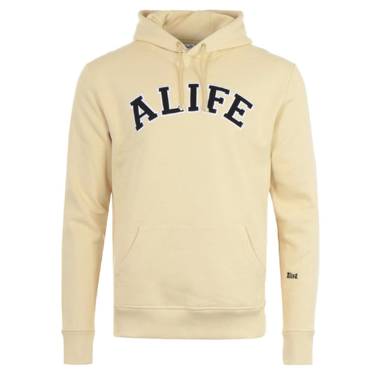 Alife Collegiate Cream Hoodie