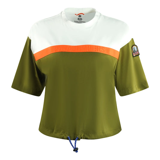Parajumpers  Anorak Green Cropped T-shirt