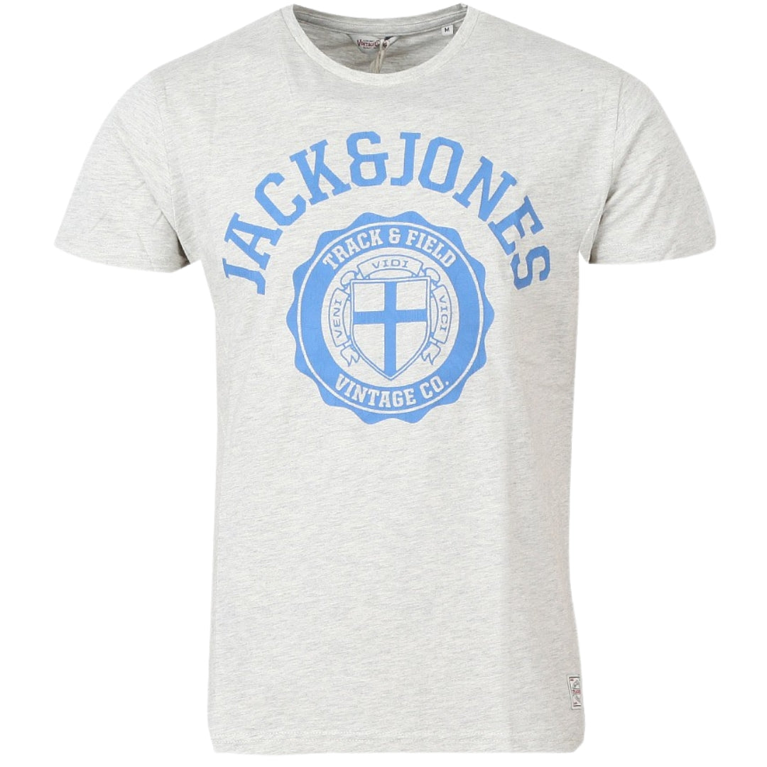 Jack and Jones Athletic Tee White T-Shirt - Nova Clothing
