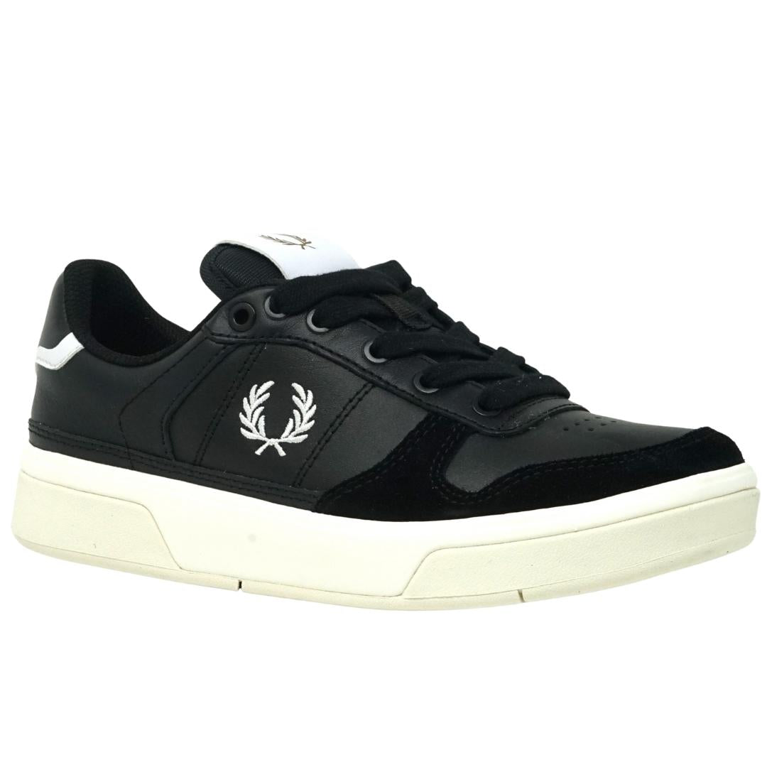 Fred Perry B1261 102 Black Trainers