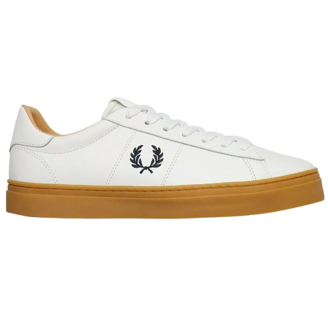 Fred Perry Spencer Vulc Leather B8350 303 White Trainers
