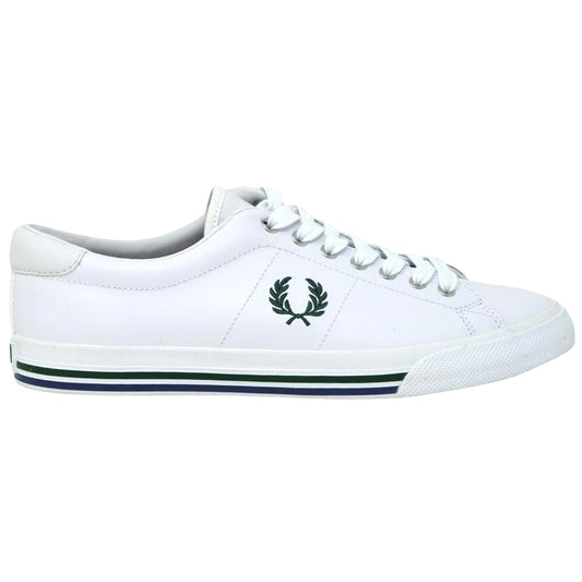 Fred Perry Underspin Leather B9200 183 White Trainers