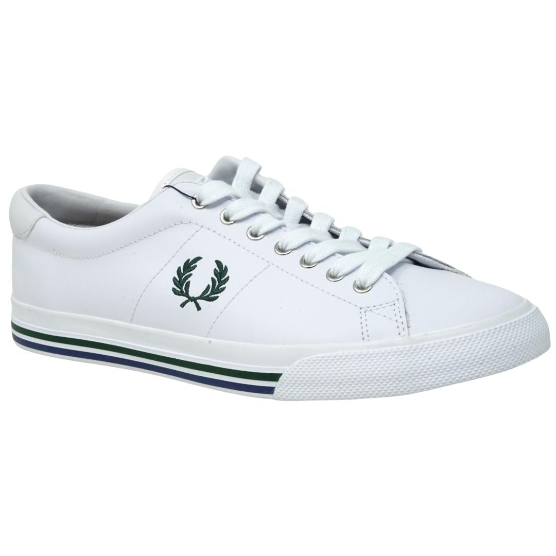 Fred Perry Underspin Leather B9200 183 White Trainers