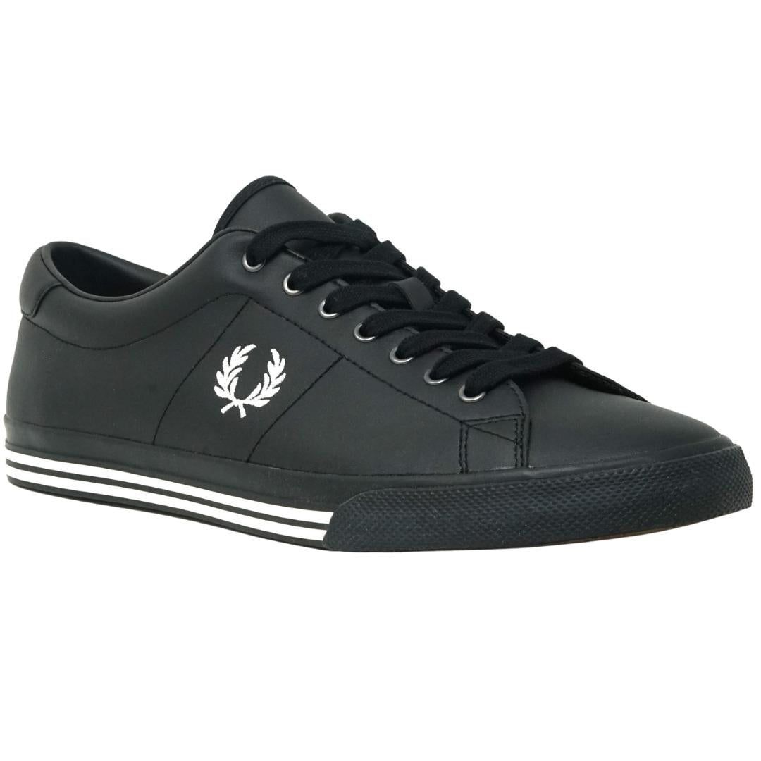 Fred Perry B9200 184 Black Trainers