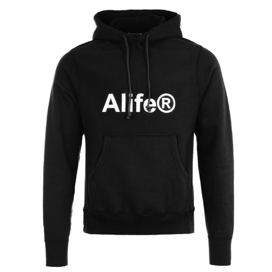 Alife Logo Black Hoodie