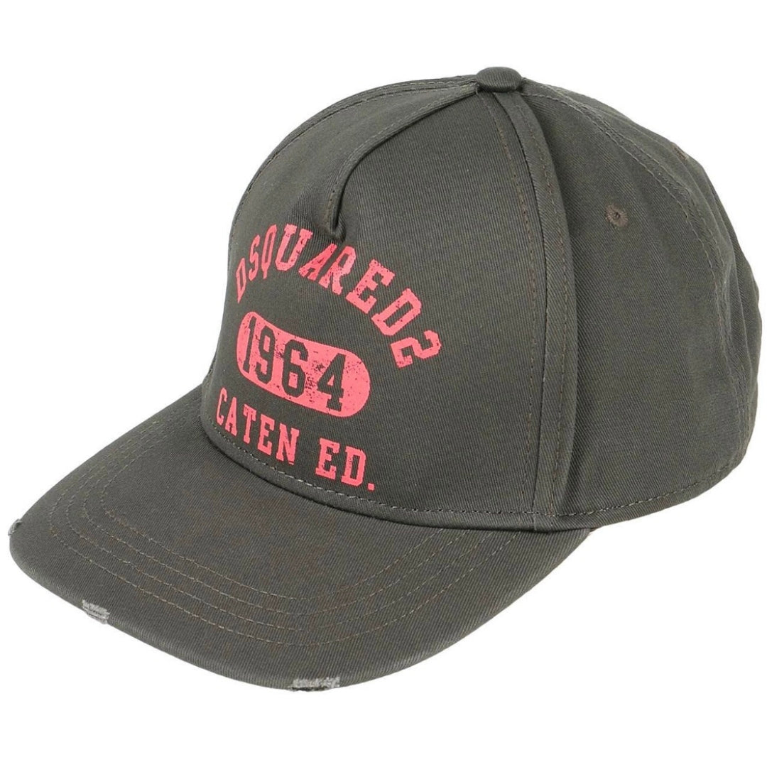 Dsquared2 1964 Logo Milatary Green Baseball Cap