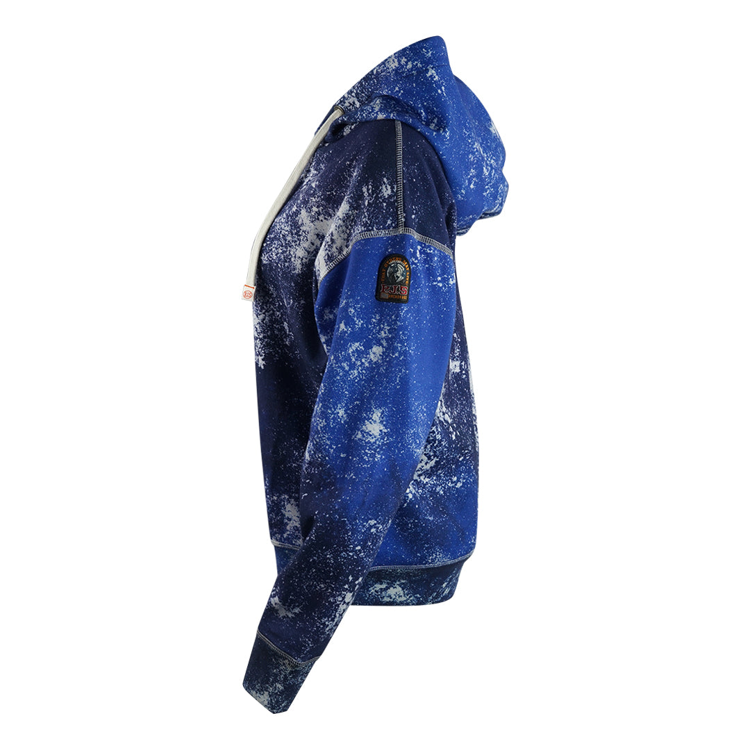 Parajumpers Cher Blue Snow Print Hoodie