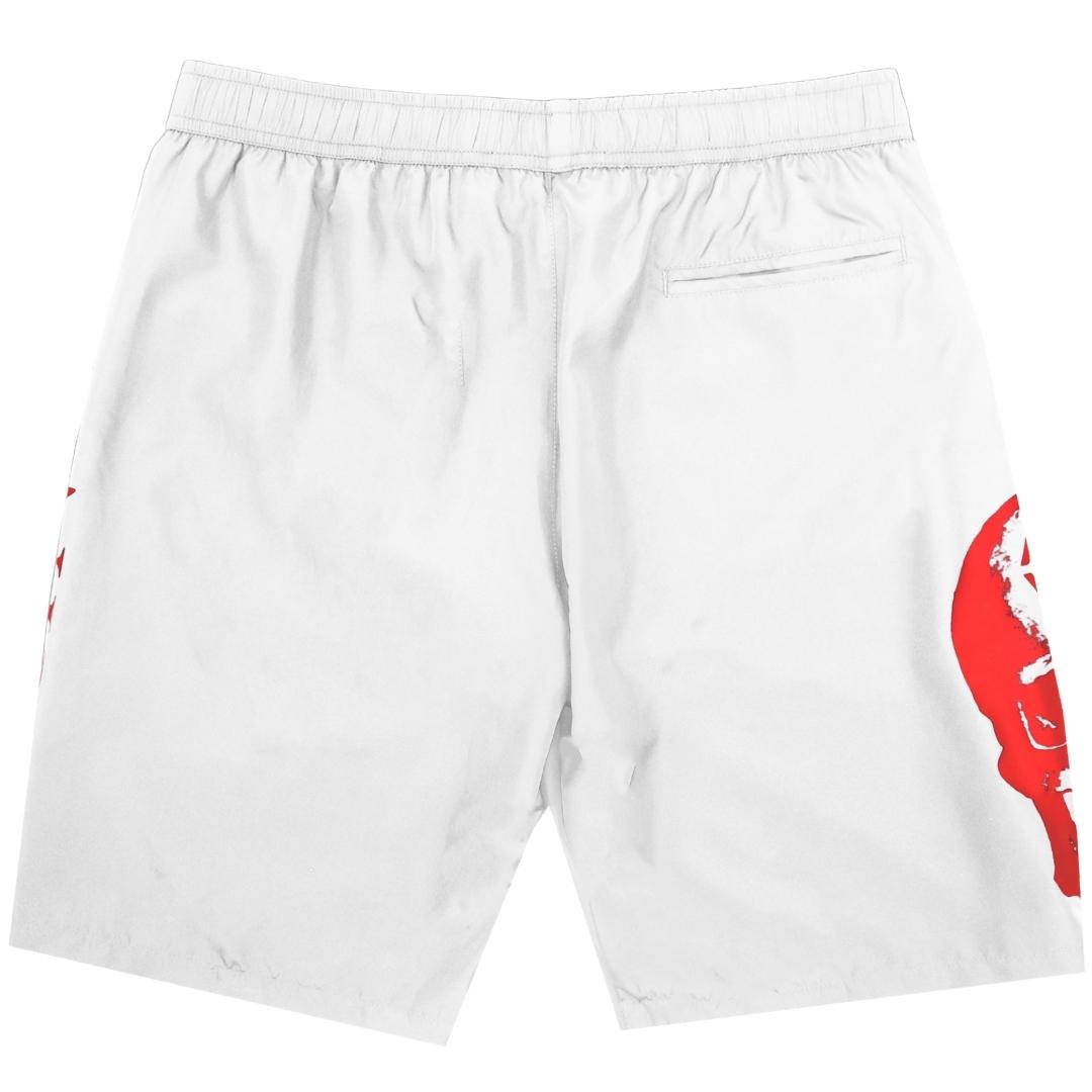 Philipp Plein PP Skull White Swim Shorts