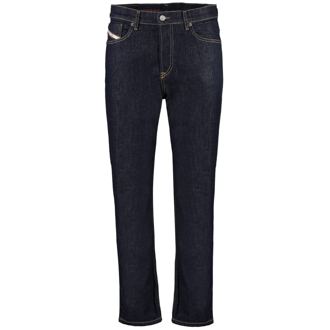 Diesel D-Fining Tapered Dark Blue Denim Jeans