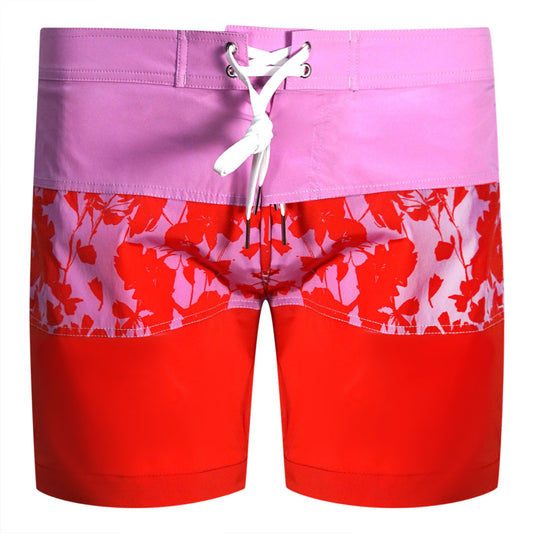 Dsquared2 Floral Design Pink Swim Shorts