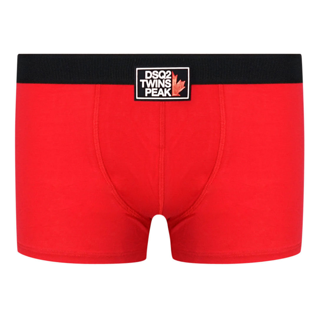 Dsquared2 Twin Peaks Red Single Boxer Briefs