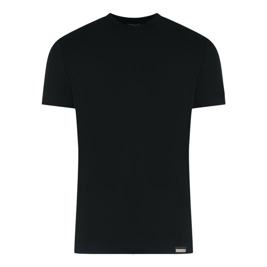 Dsquared2 Icon Back Logo Black Underwear T-Shirt