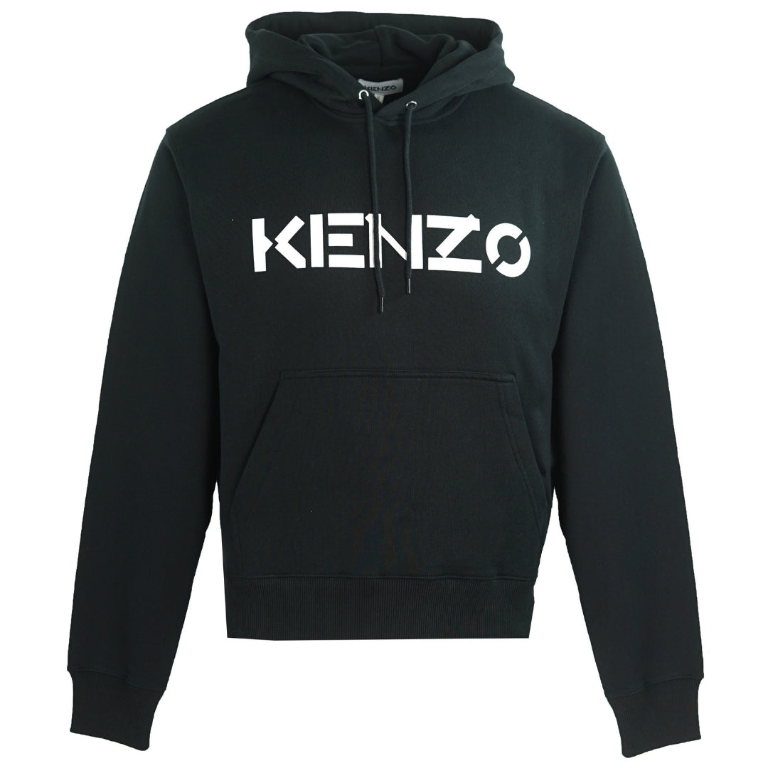 Kenzo Classic Logo Mens Black Hoodie - Nova Clothing