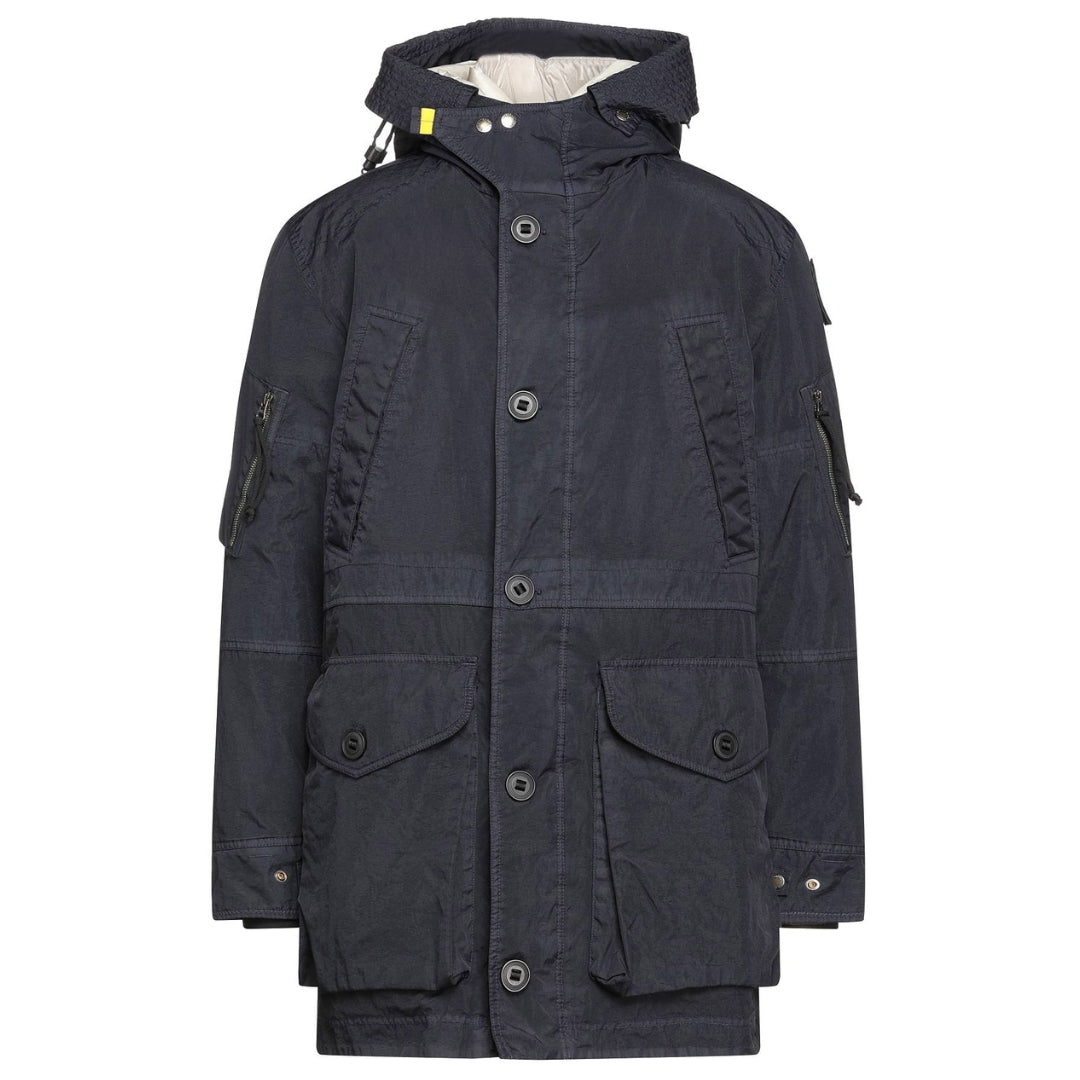 Parajumpers Felix Navy Blue Parka Down Jacket