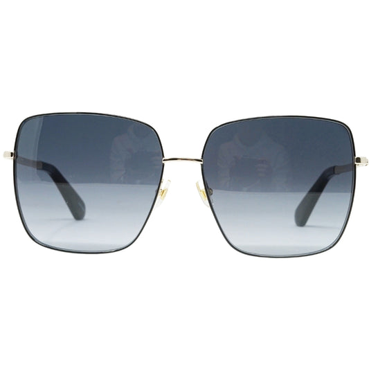 Kate Spade Blue Gradient Lens Silver Sunglasses