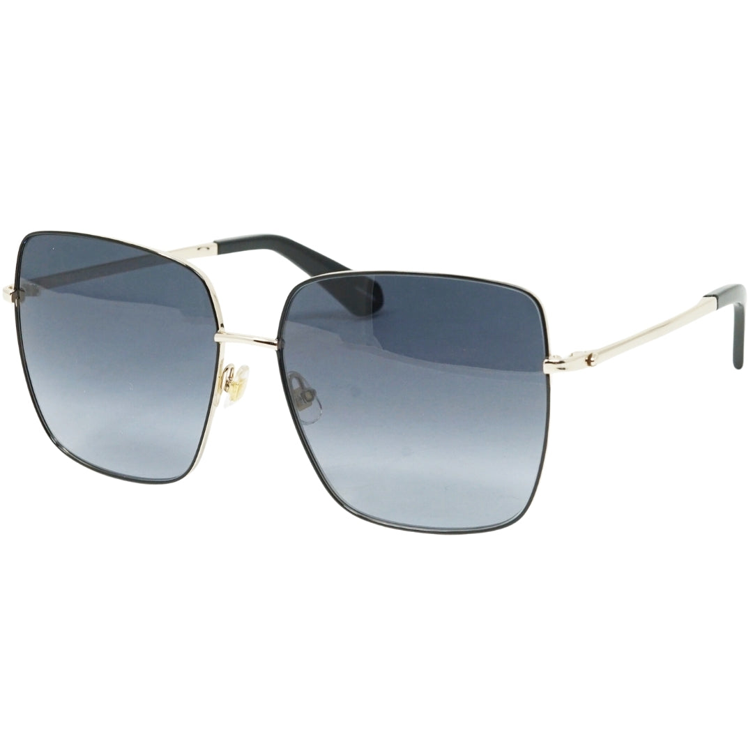 Kate Spade Blue Gradient Lens Silver Sunglasses