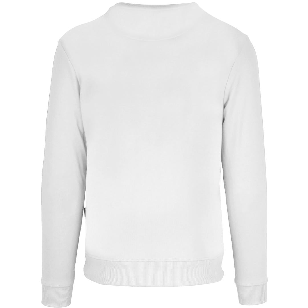 Aquascutum Bold London Logo White Sweatshirt