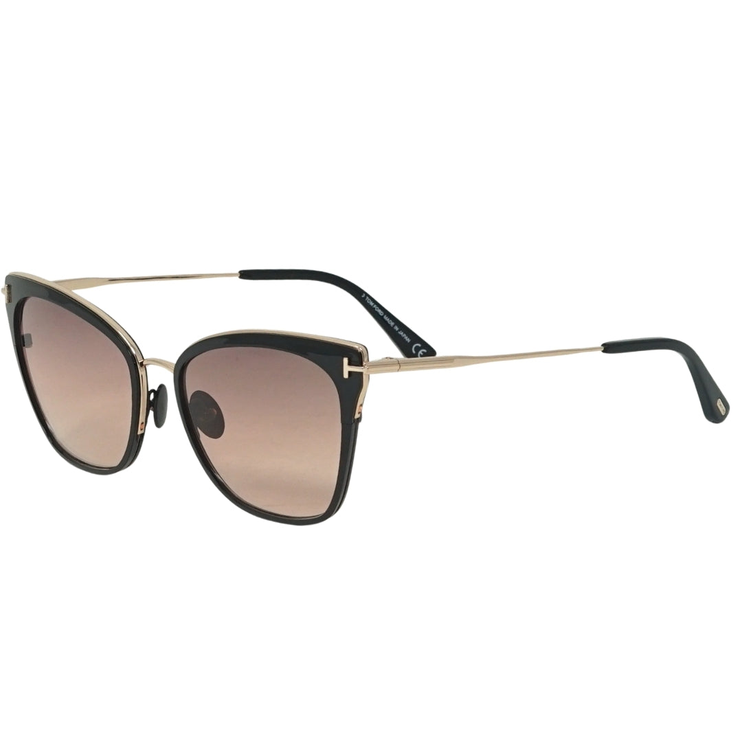 Tom Ford Faryn FT0843 01F Shiny Rose Gold Sunglasses
