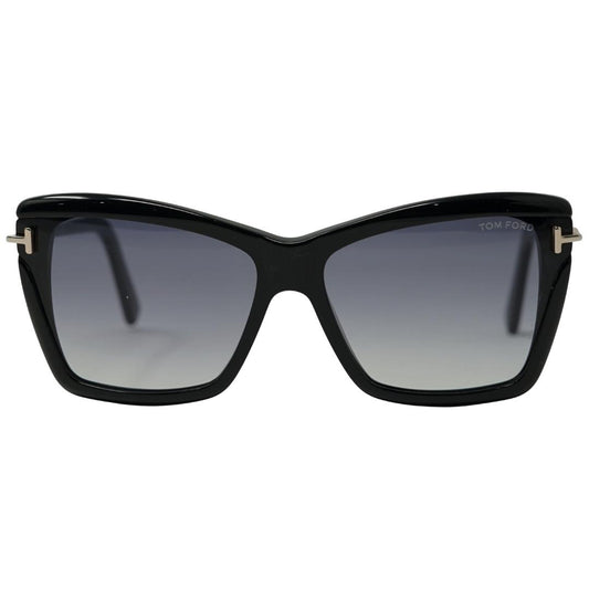 Tom Ford Leah FT0849-F 01B Black Sunglasses