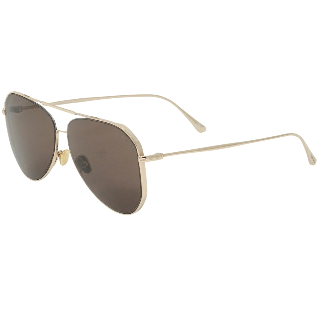 Tom Ford Charles-02 FT0853 28E Rose Gold Sunglasses