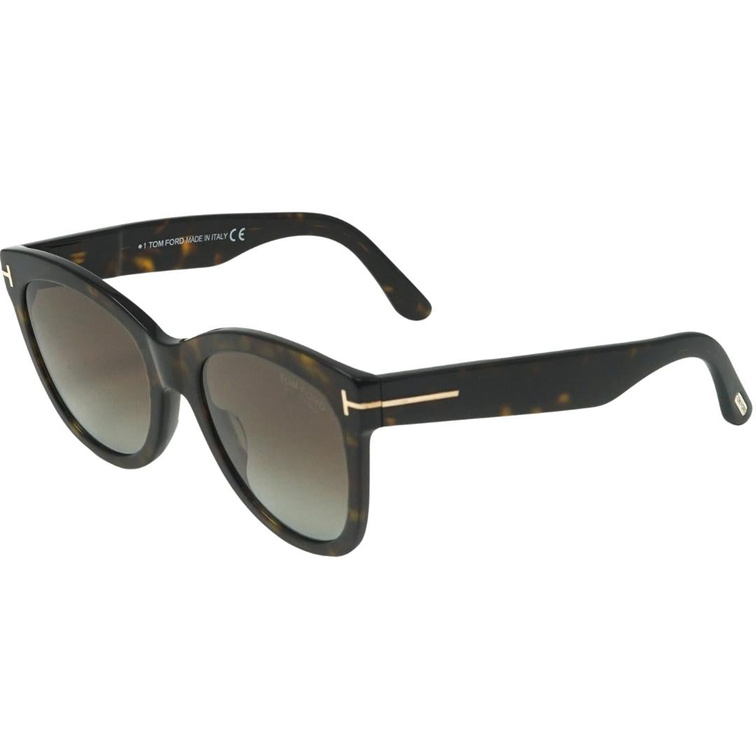 Tom Ford Wallace FT0870 52H Dark Havana Sunglasses