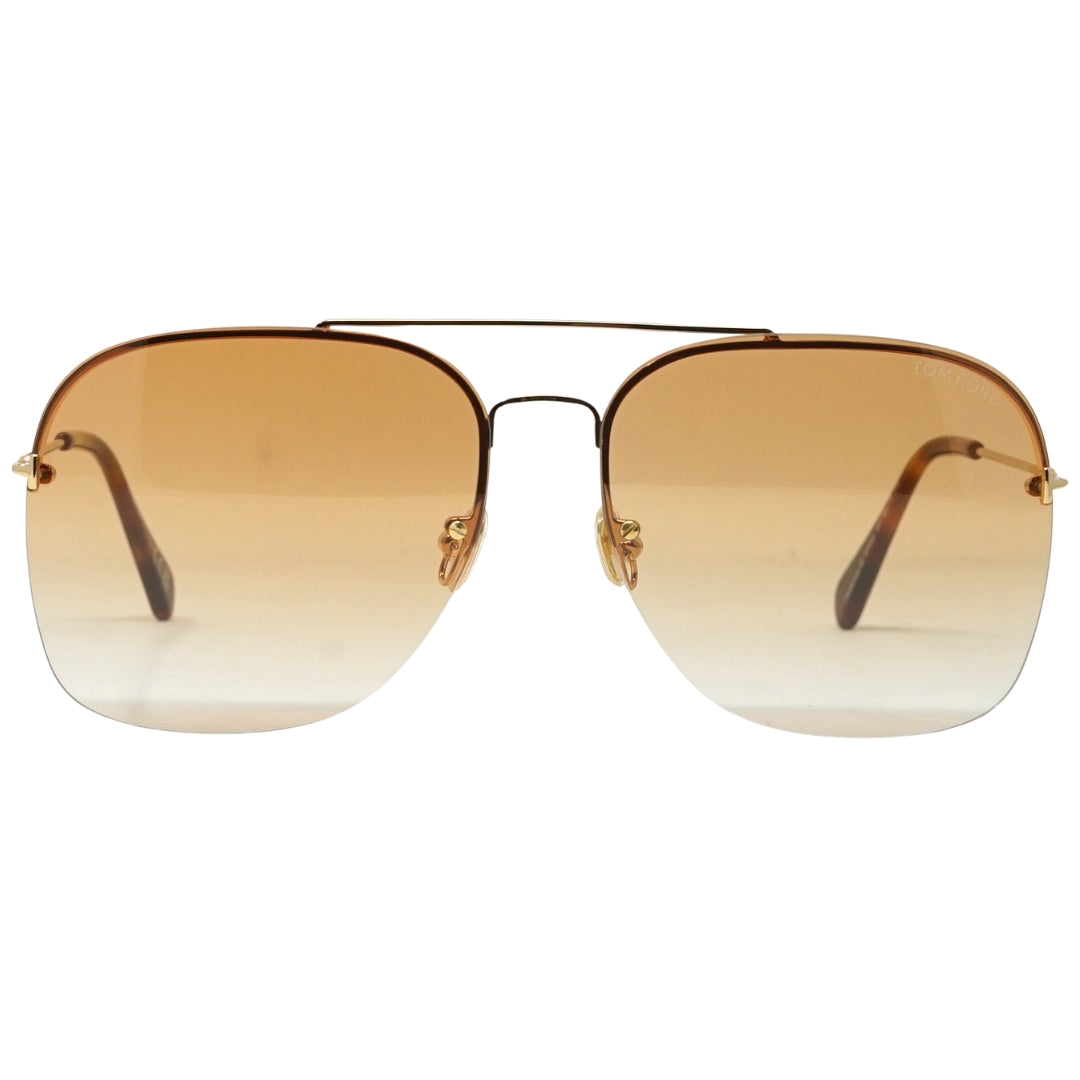 Tom Ford Mackenzie-02 FT0883 30F Gold Sunglasses