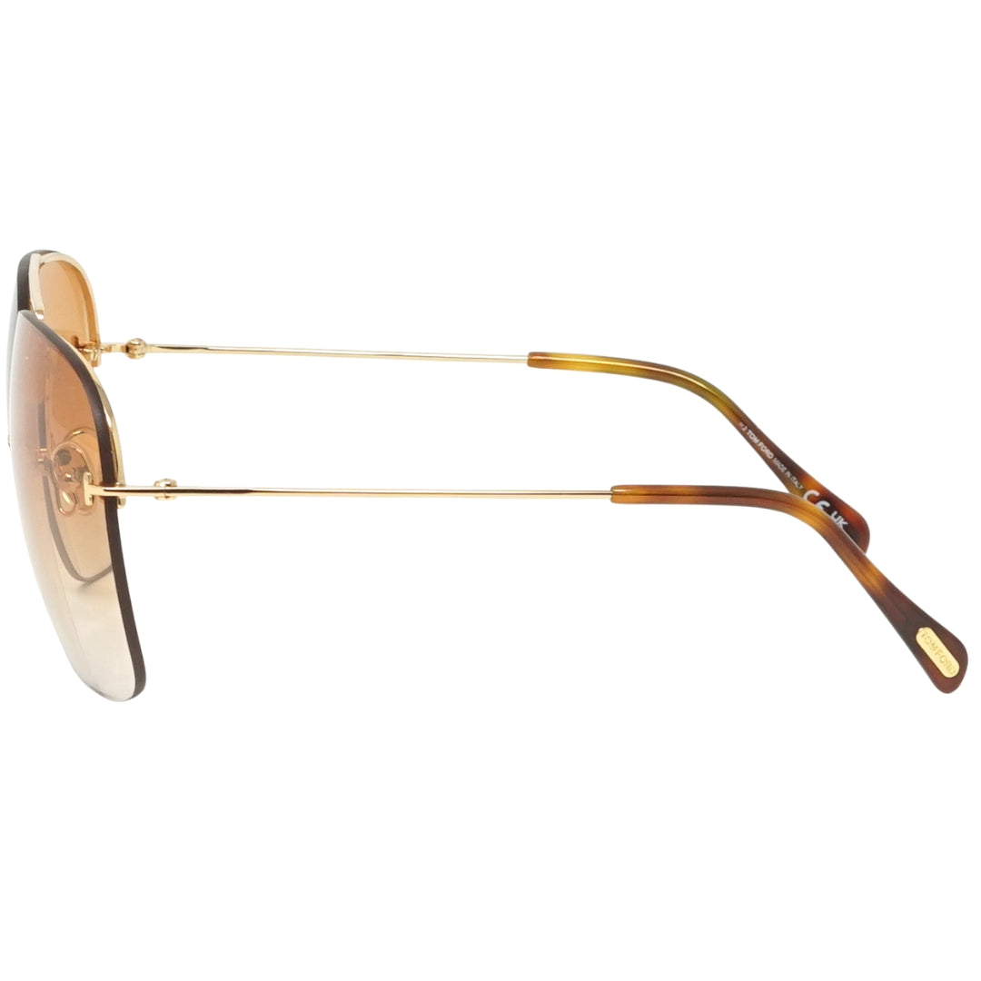 Tom Ford Mackenzie-02 FT0883 30F Gold Sunglasses