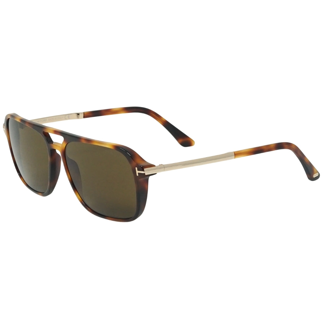 Tom Ford Crosby FT0910 53J Brown Sunglasses