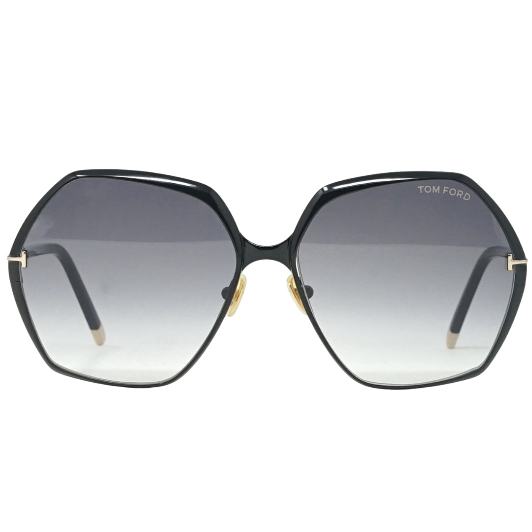 Tom Ford Fonda FT0912 01B Black Sunglasses