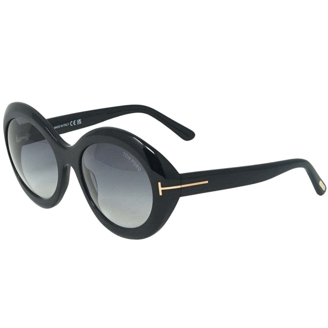 Tom Ford Liya-02 FT0918 01B Black Sunglasses