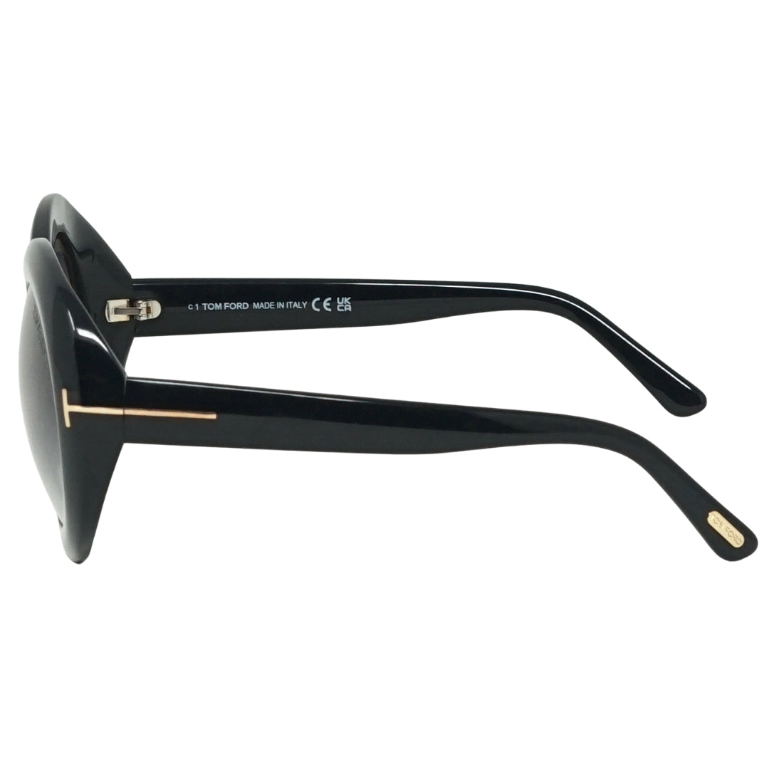 Tom Ford Liya-02 FT0918 01B Black Sunglasses