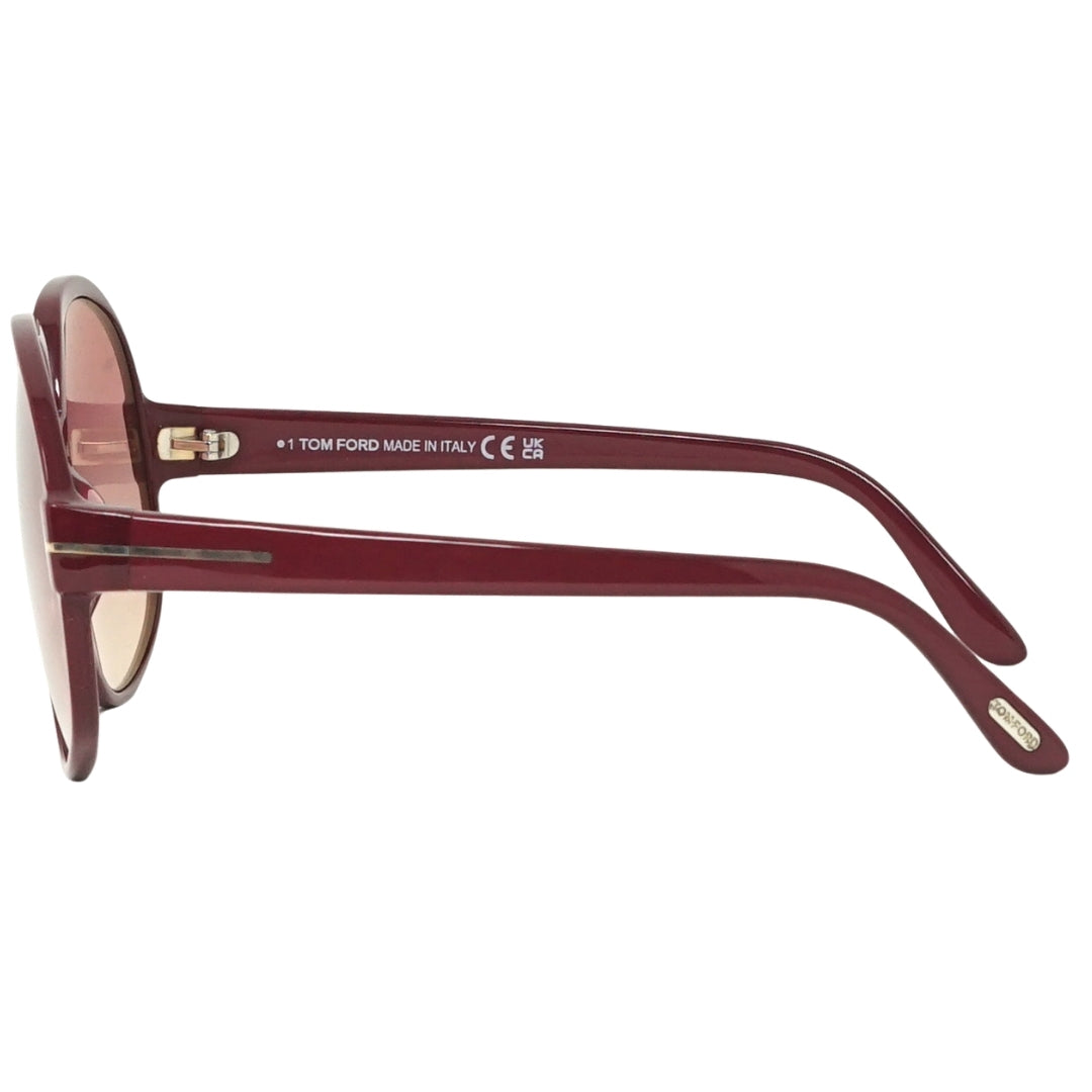 Tom Ford Claude-02 FT0991 69T Burgundy Sunglasses