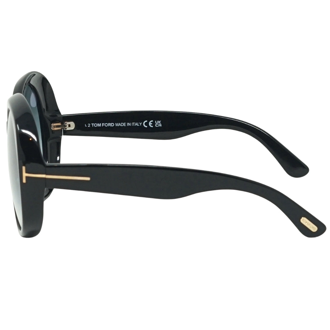 Tom Ford Annabelle FT1010 01B Black Sunglasses