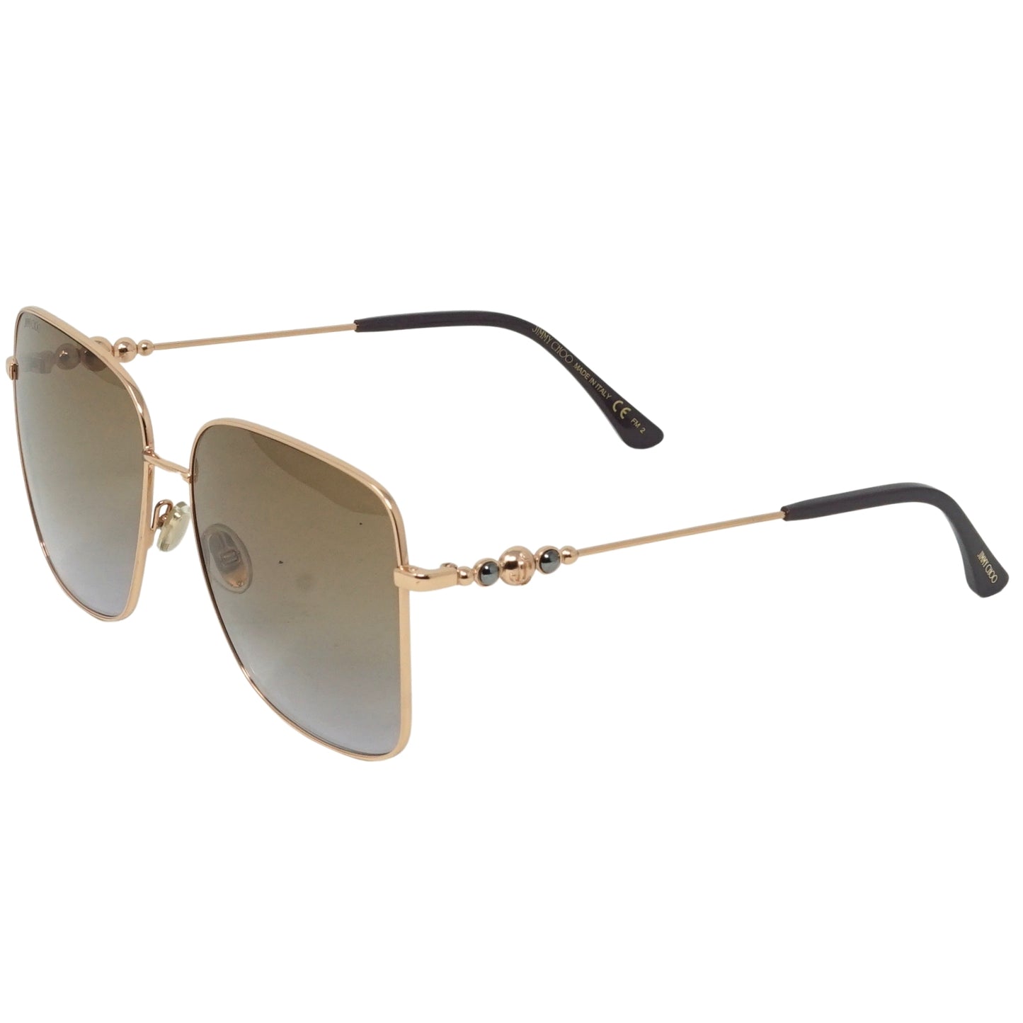 Jimmy Choo Hester V01 Gold Sunglasses