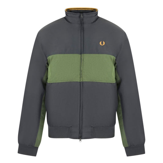 Fred Perry Panel Block Black Jacket