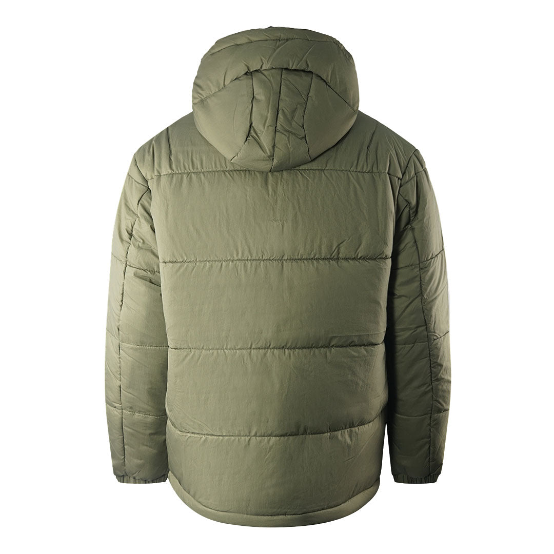 Fred Perry Uniform Green Primaloft Isulated Hooded Jacket