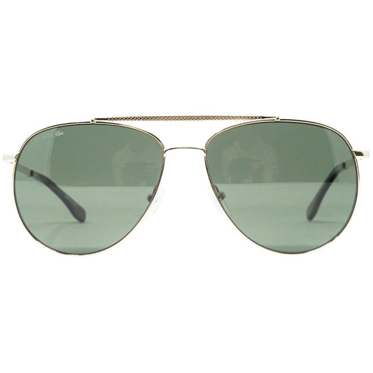 Lacoste Grey Polarized Lens Gold Sunglasses