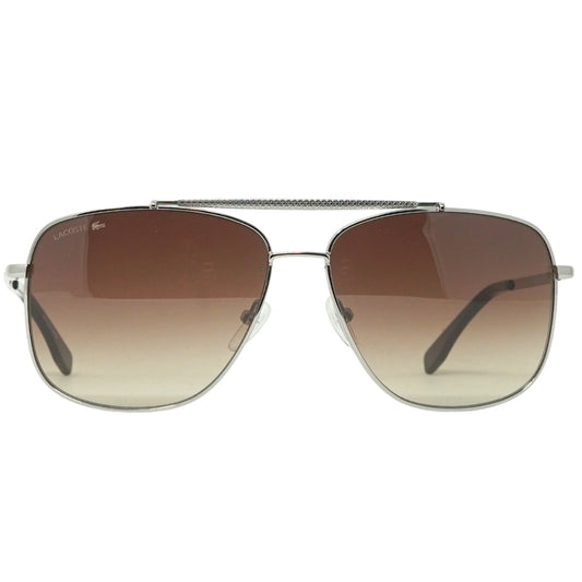 Lacoste L188S 035 Silver Sunglasses