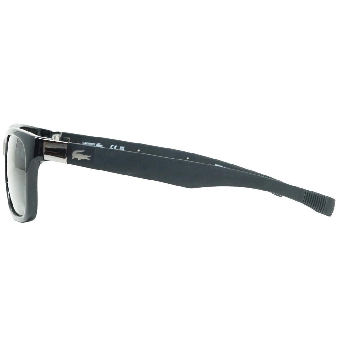 Lacoste Grey Polarized Lens Black Sunglasses