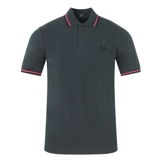 Fred Perry Twin Tipped M12 I52 Blue Polo Shirt