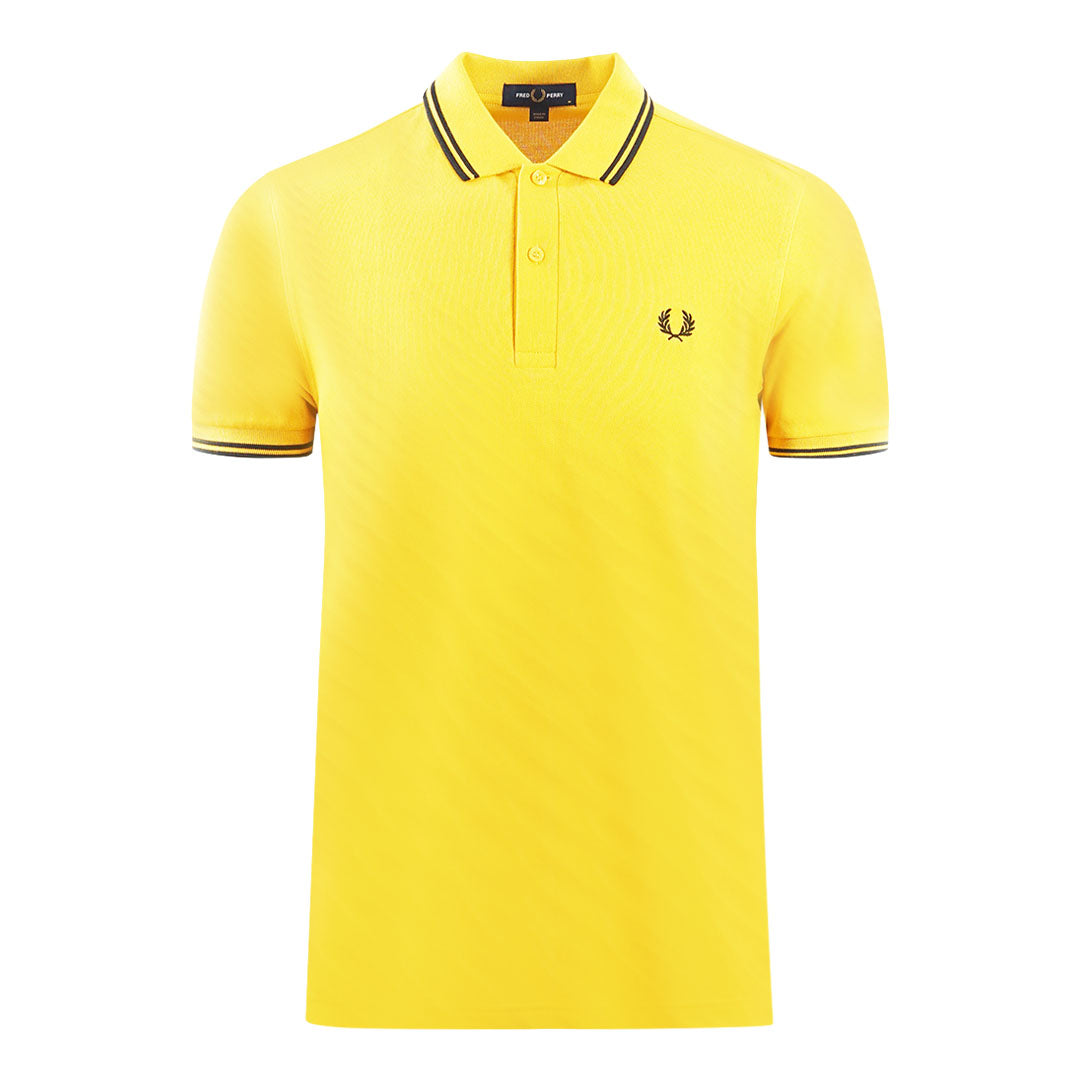 Fred Perry Twin Tipped M3600 P28 Gold Polo Shirt