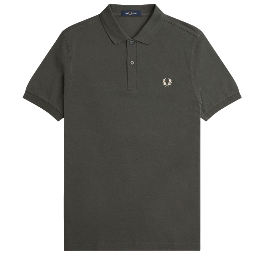 Fred Perry Slim Fit M6000 297 Anchor Grey Polo Shirt