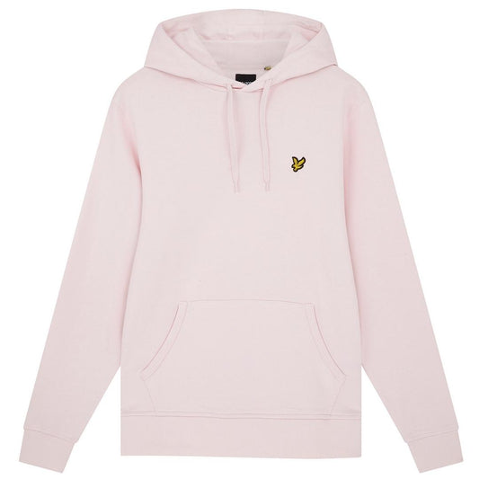Lyle & Scott Branded Light Pink Pull-over Hoodie