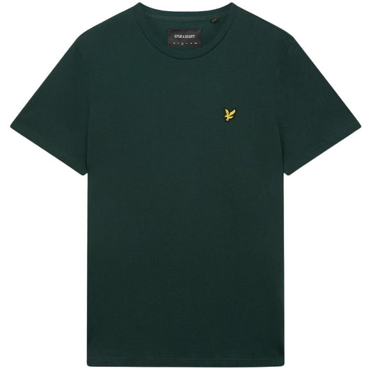 Lyle & Scott Branded Chest Logo Dark Green T-Shirt