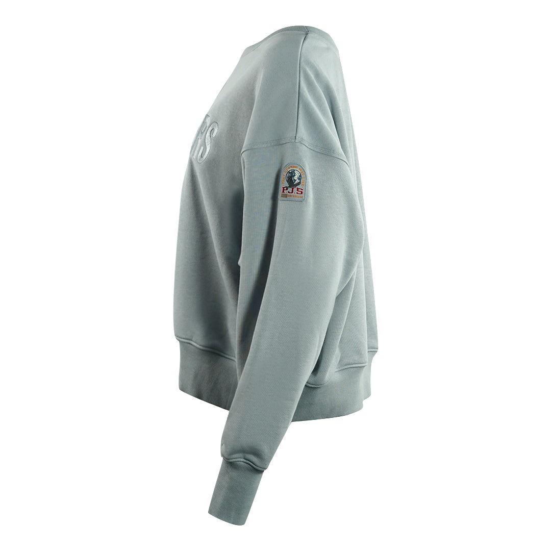 Parajumpers Melita Large Brand Logo Shark Grey Sweatshirt