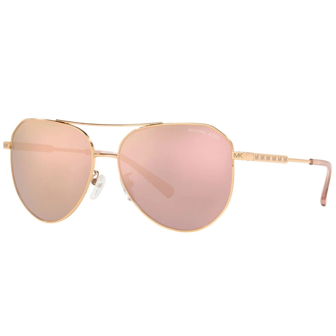 Michael Kors Rose Mirror Lens Rose Gold Sunglasses